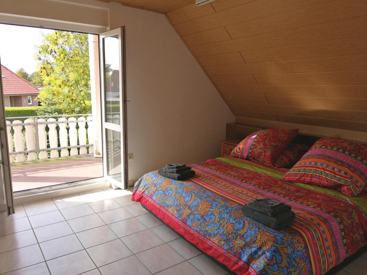 Pension Nordseebriese Dornum Esterno foto