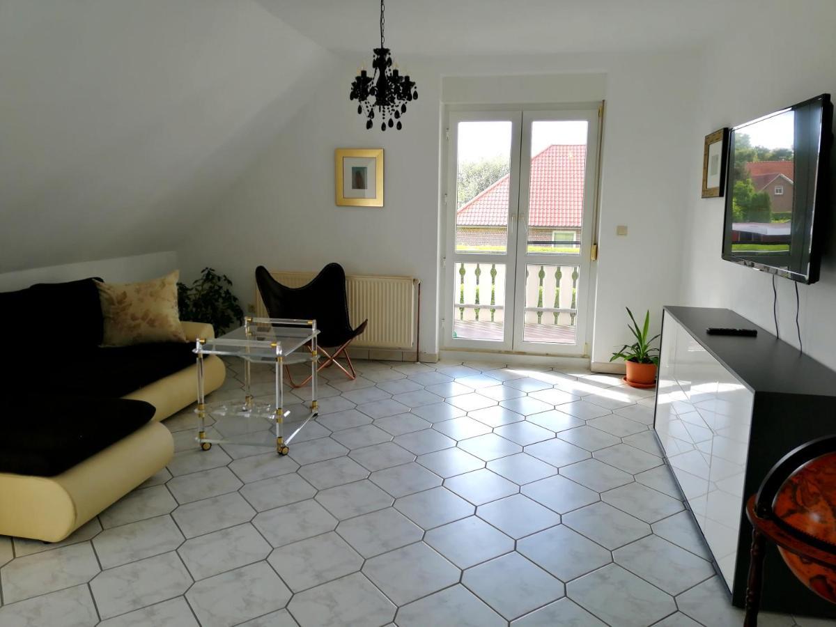 Pension Nordseebriese Dornum Esterno foto