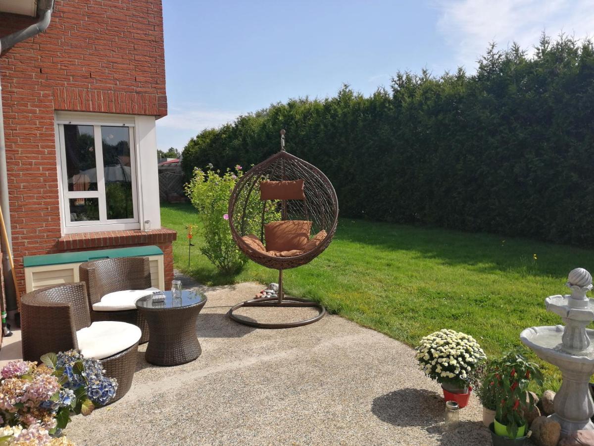 Pension Nordseebriese Dornum Esterno foto