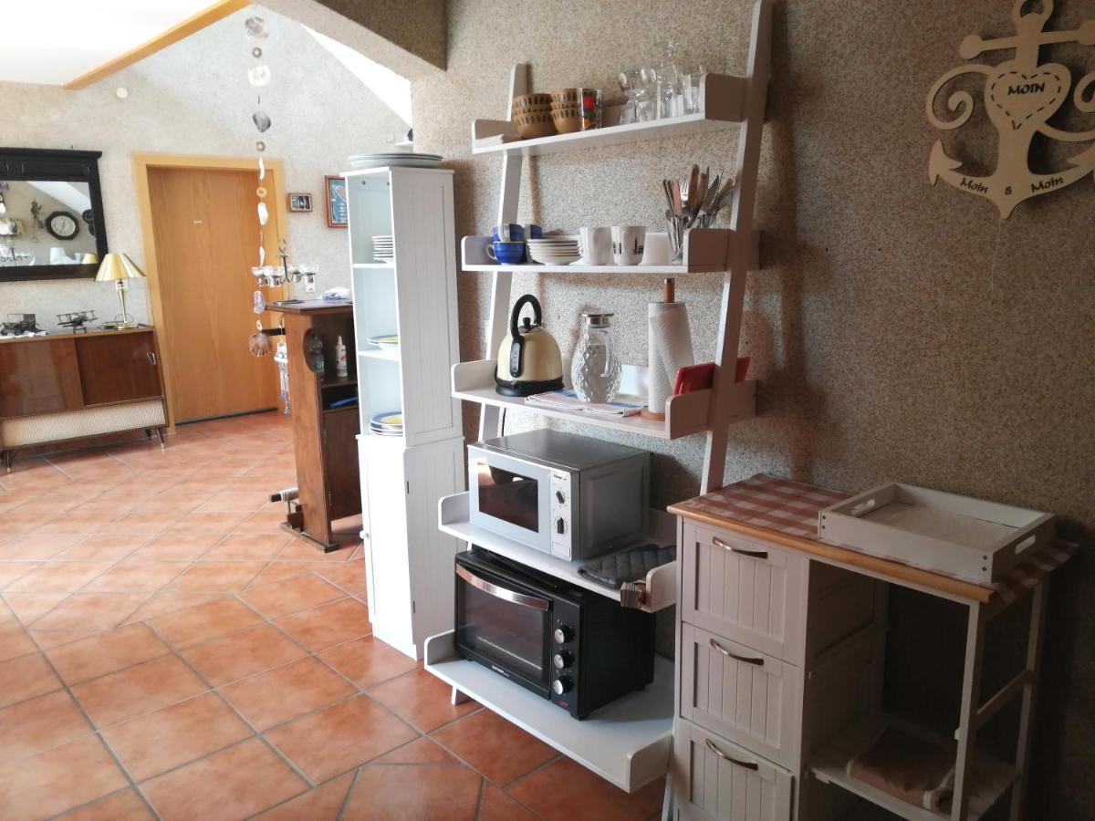 Pension Nordseebriese Dornum Esterno foto