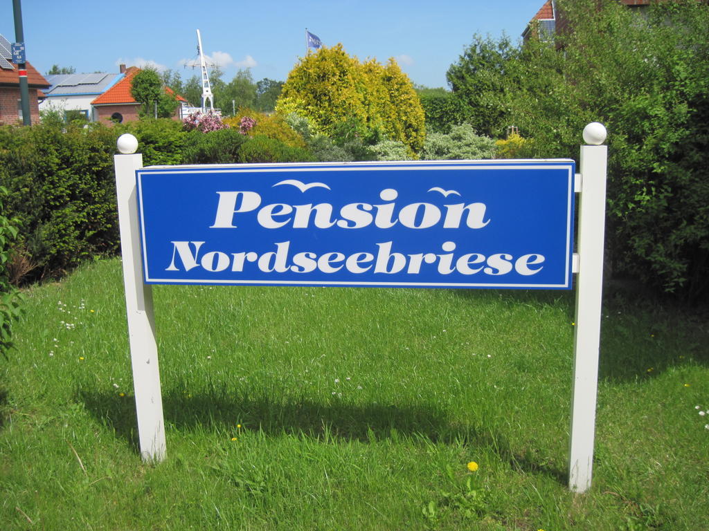 Pension Nordseebriese Dornum Esterno foto